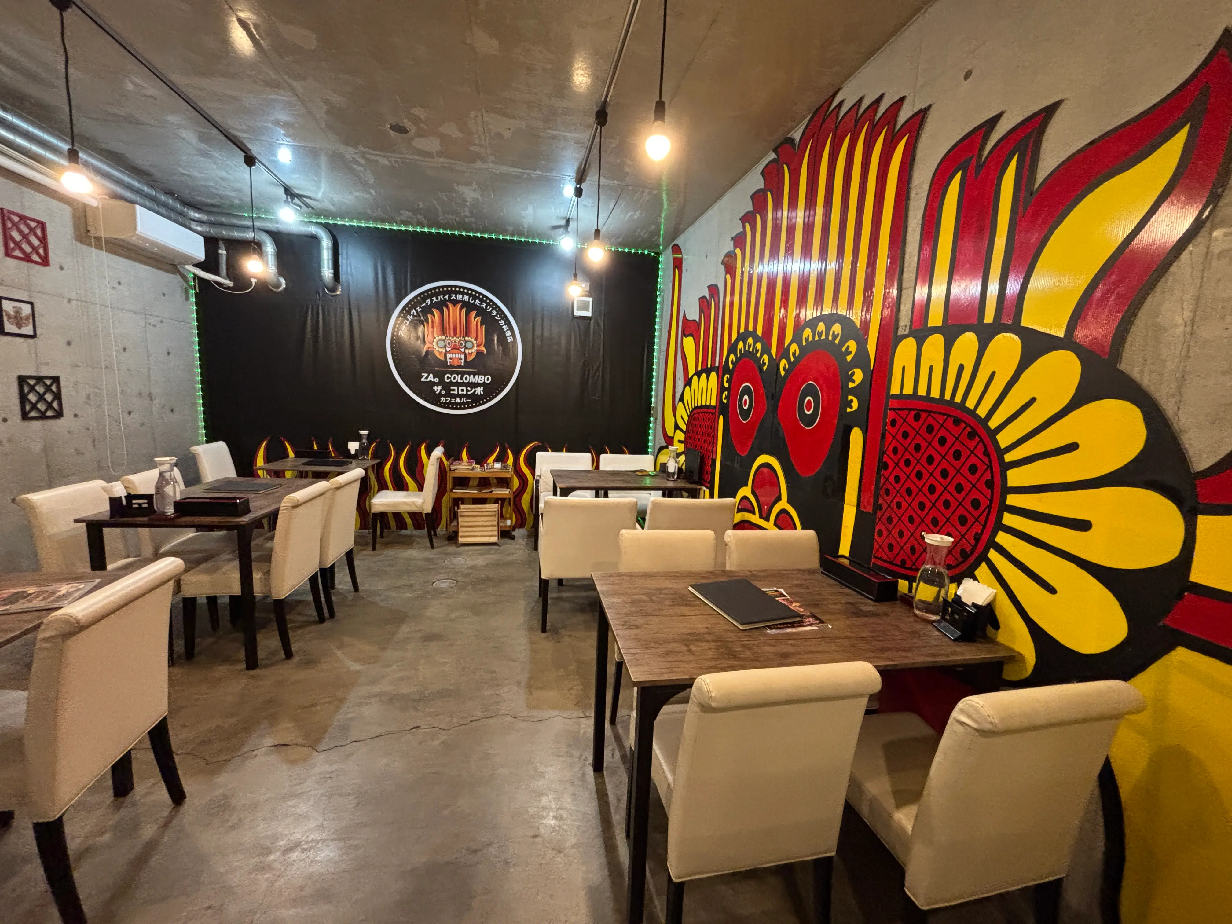 ZA COLOMBO 店内の雰囲気